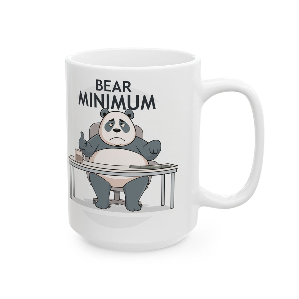Bear Minimum — Panda Humor Mug | Mug Buddies