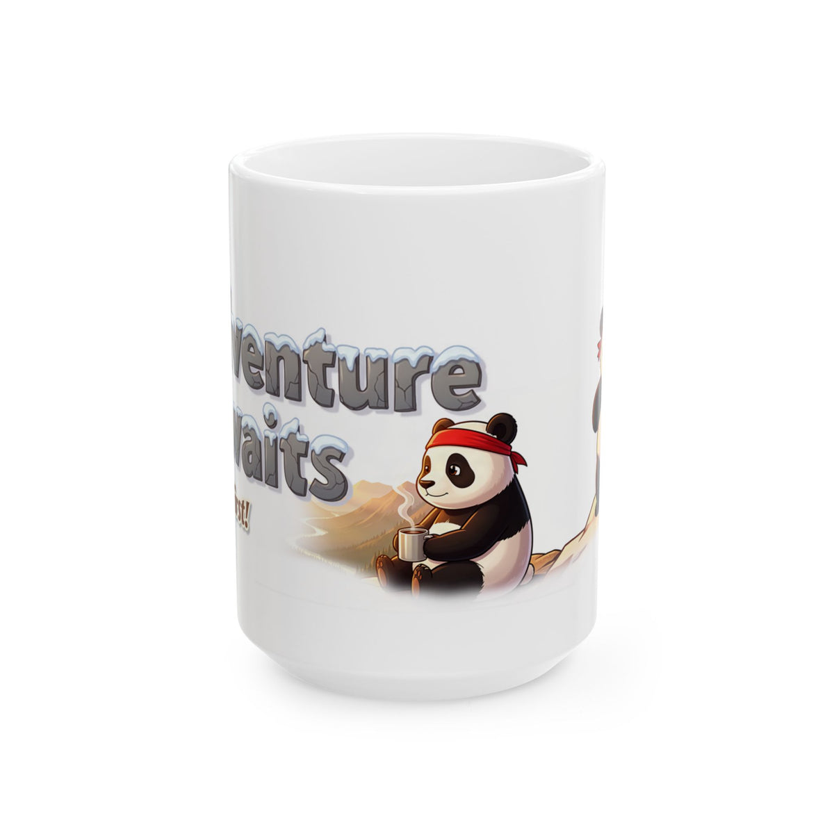 Adventure Awaits — Panda Summit Mug | Mug Buddies