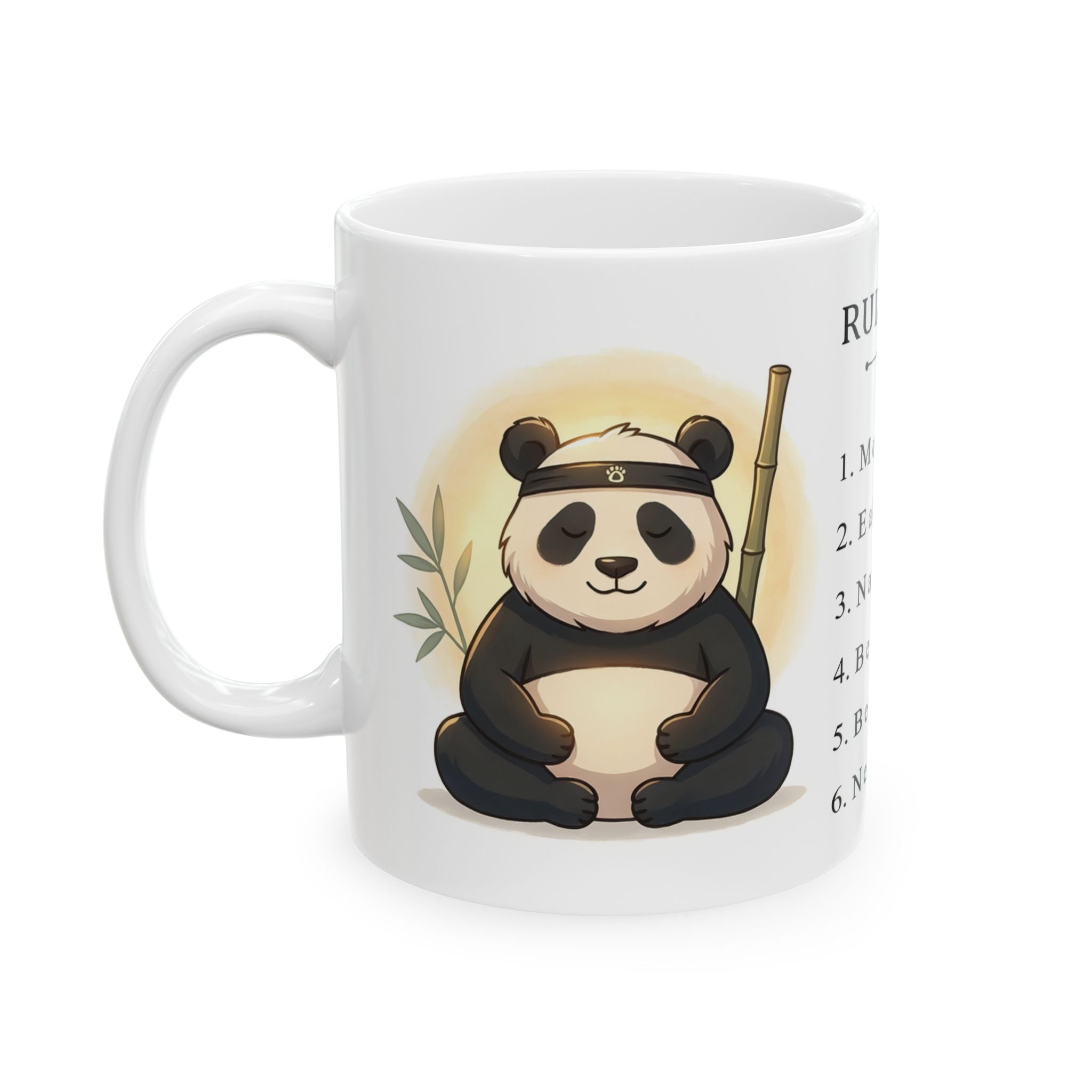 Rules of the Panda — Zen Panda Mug | Mug Buddies