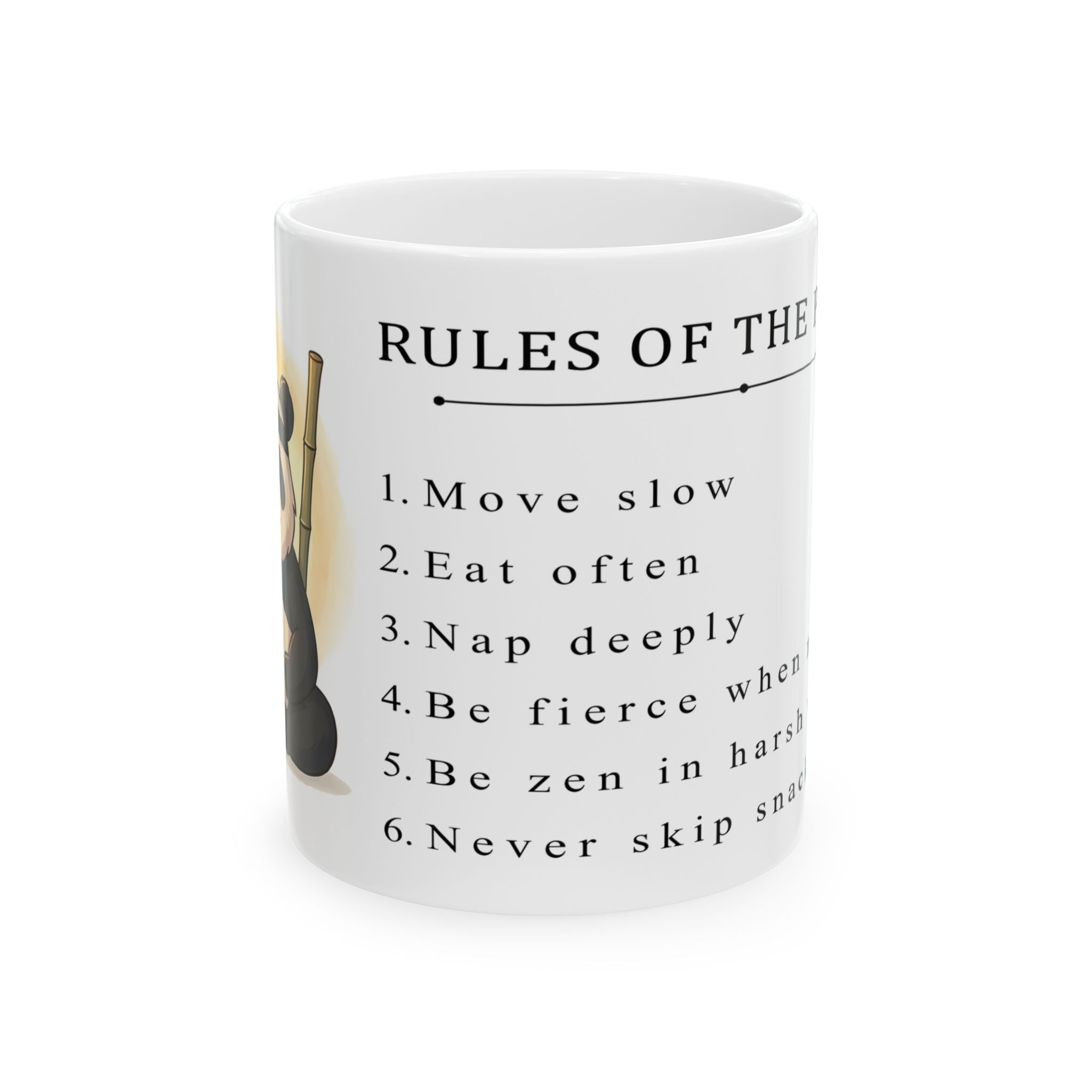 Rules of the Panda — Zen Panda Mug | Mug Buddies