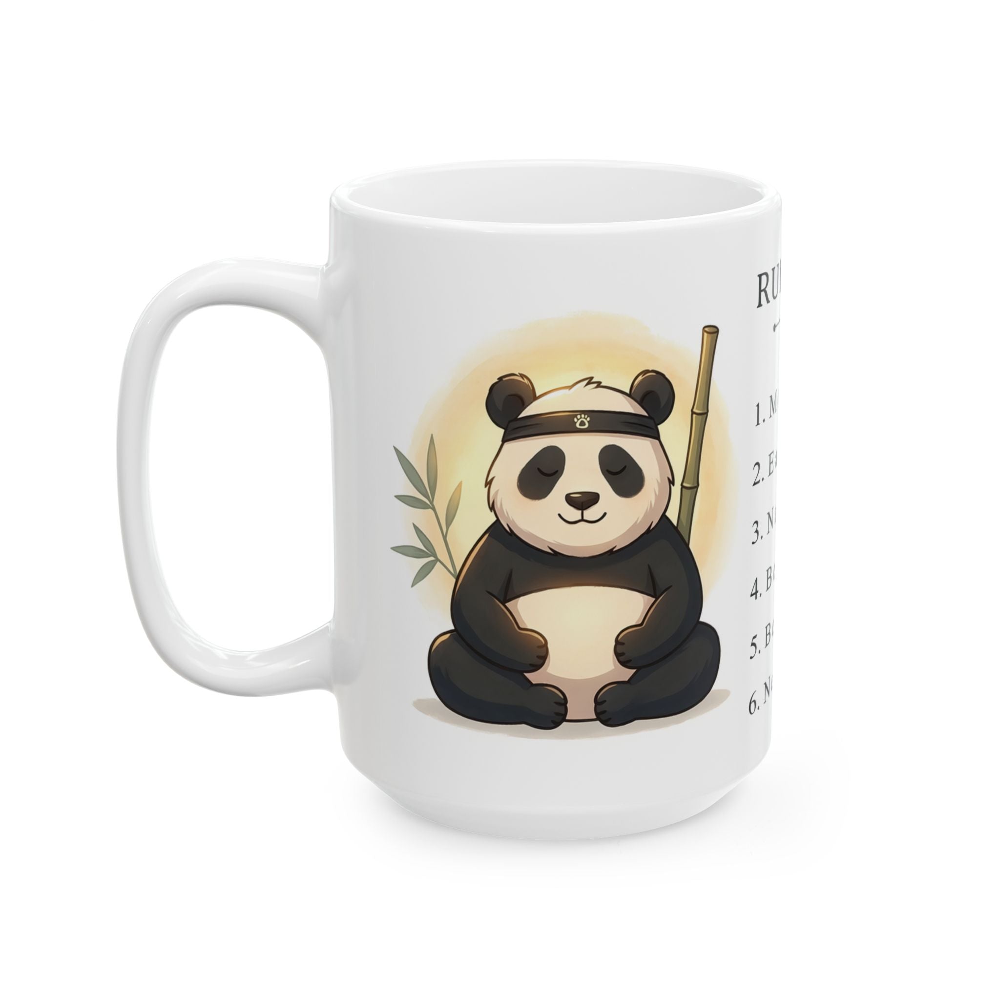 Rules of the Panda — Zen Panda Mug | Mug Buddies