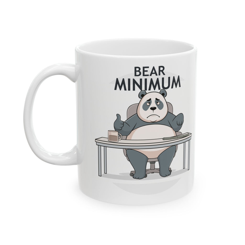 Bear Minimum — Panda Humor Mug | Mug Buddies