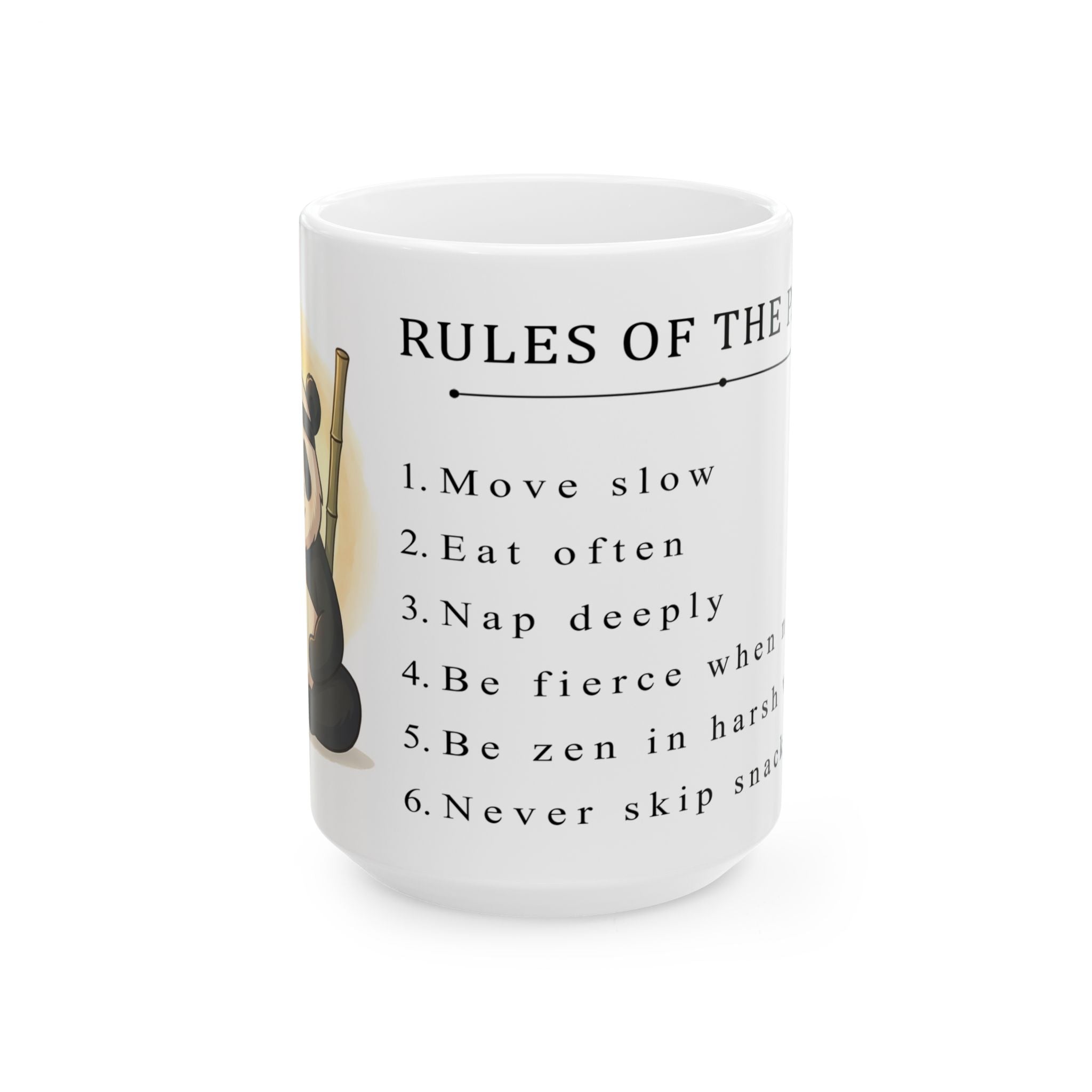 Rules of the Panda — Zen Panda Mug | Mug Buddies