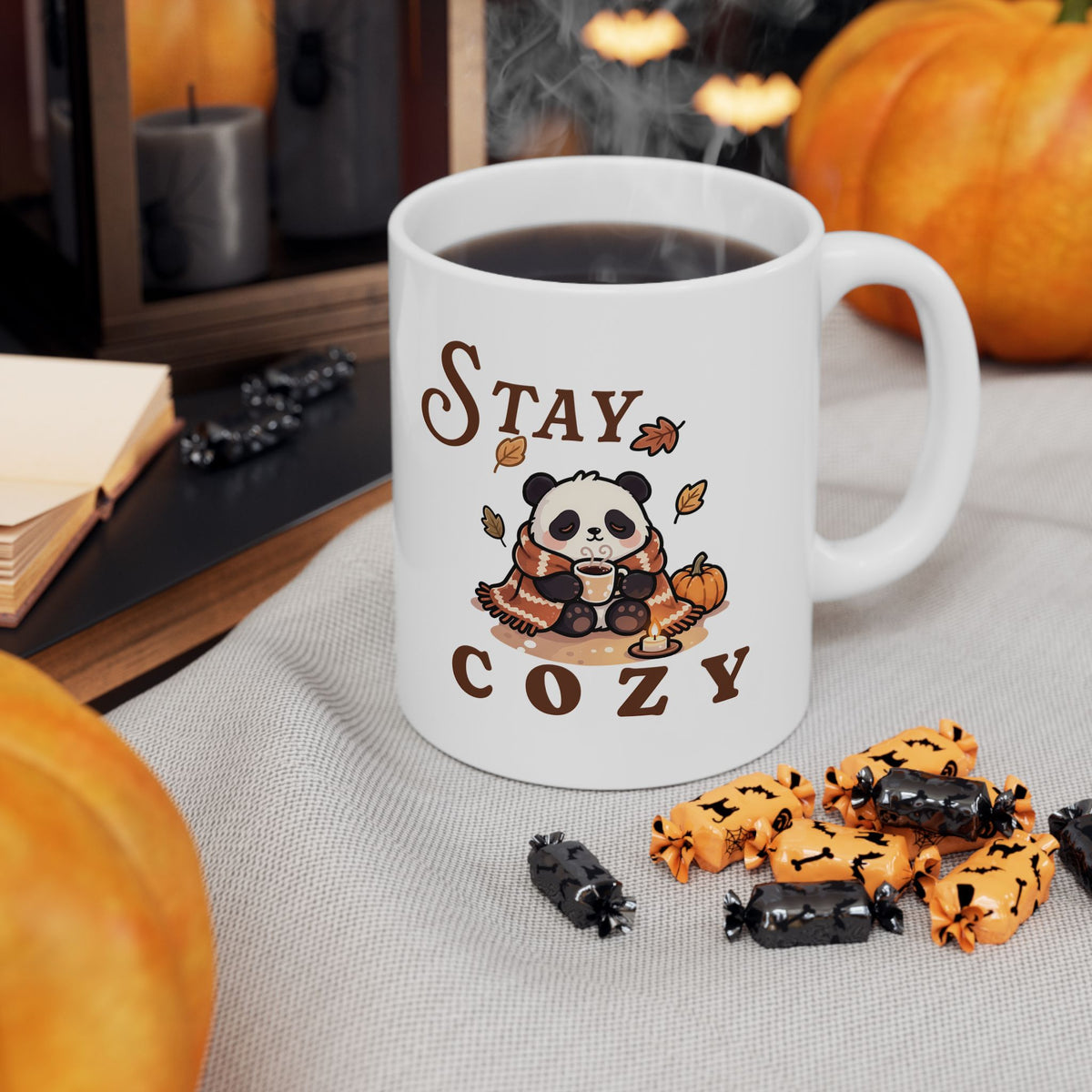 Stay Cozy Panda Mug | Mug Buddies