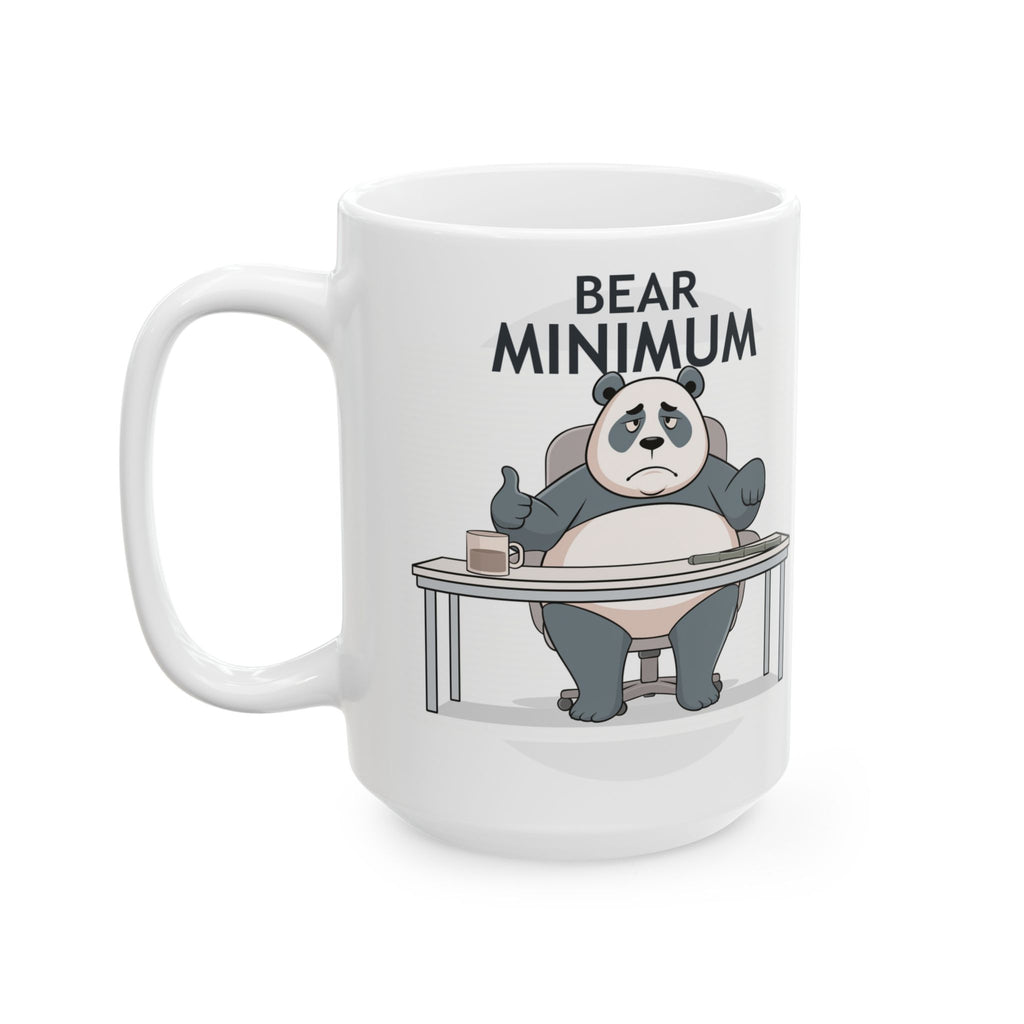 Bear Minimum — Panda Humor Mug | Mug Buddies