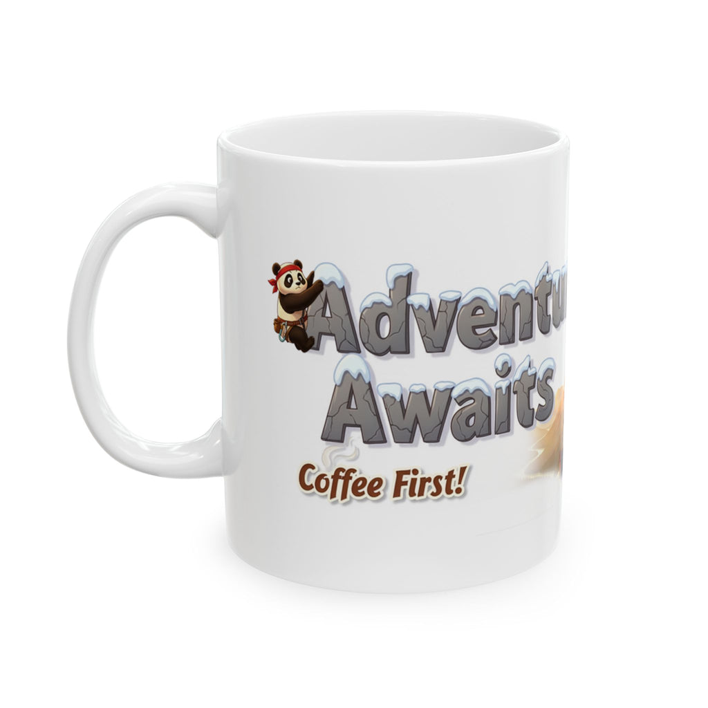 Adventure Awaits — Panda Summit Mug | Mug Buddies